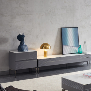 Home Hotel Living Room Storage Furniture Modern Marble Cabinet