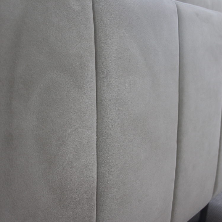 Korea Design Stainless Steeel Leg Home Hotel Living Room Sectional Fabric Sofa