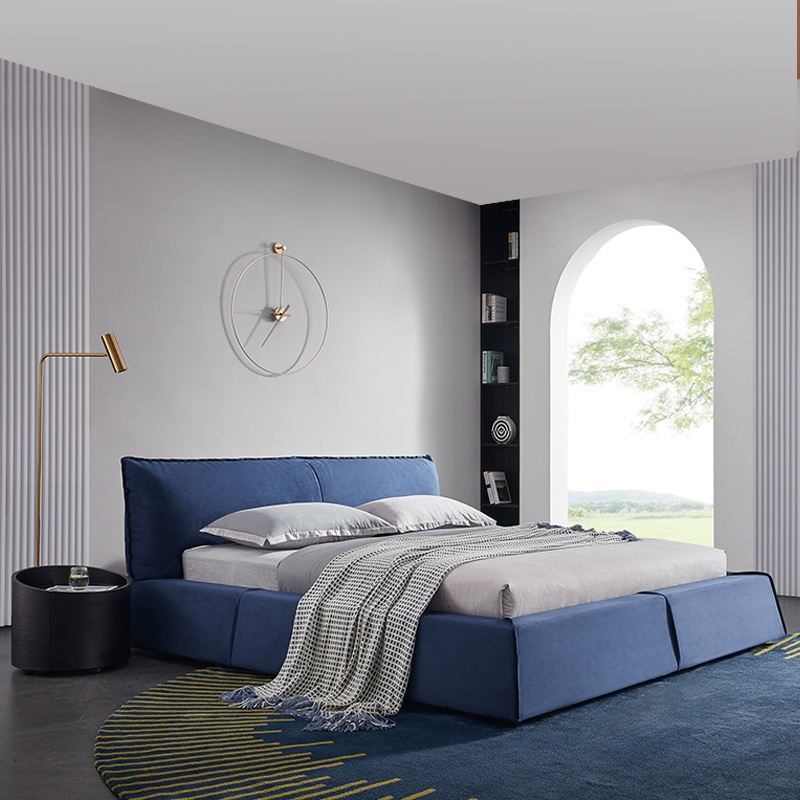 Luxury Italian Bedroom King Size Modern Double Bed