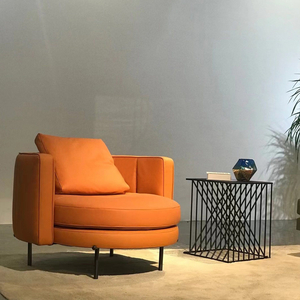 2022 New Nano Leather Customization Single Sofa Home Furniture