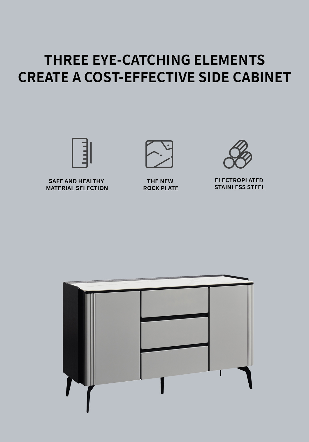 Dining Room Storage Cabinet Home Hotel Display Cabinet