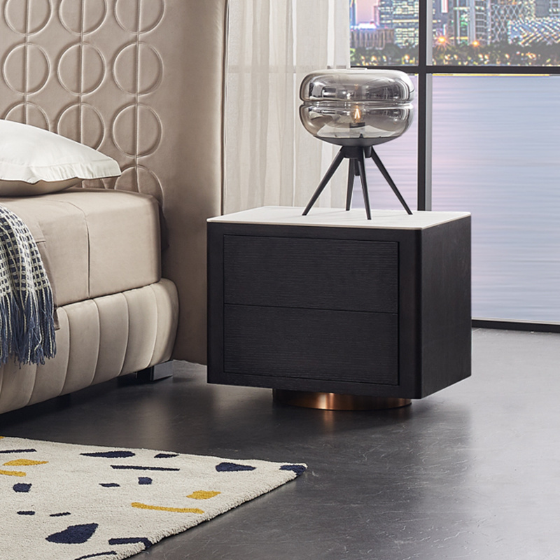 Bedroom Small Modern MDF Bedside Table Nightstand