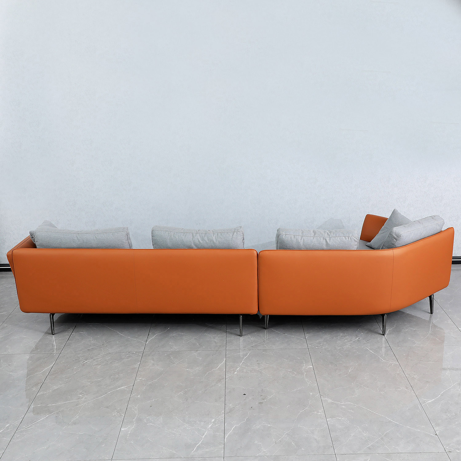 Direct Factory Hot Selling Living Room Leather Sofa