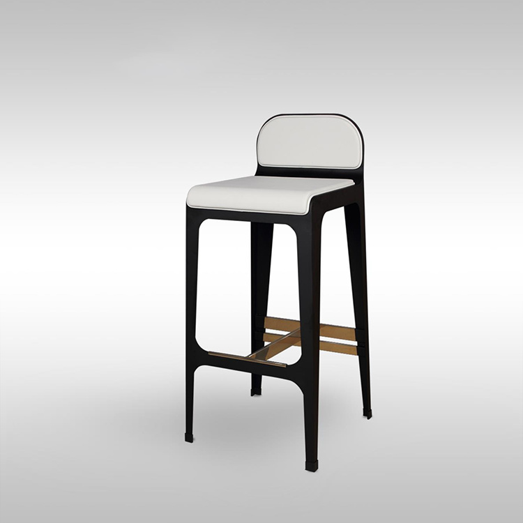 Nordic Modern Fabric High Stools Bar Chair