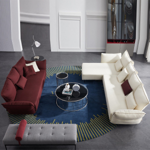 Modern Home Living Room Fabric Sectional Luxury Sofa