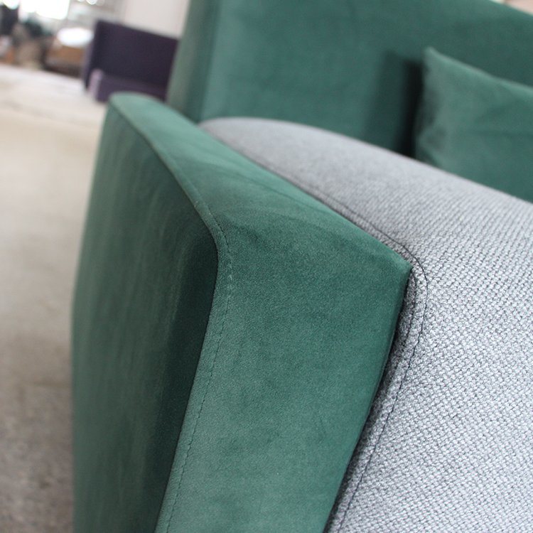 Korea Design Living Room Sectional Fabric Sofa