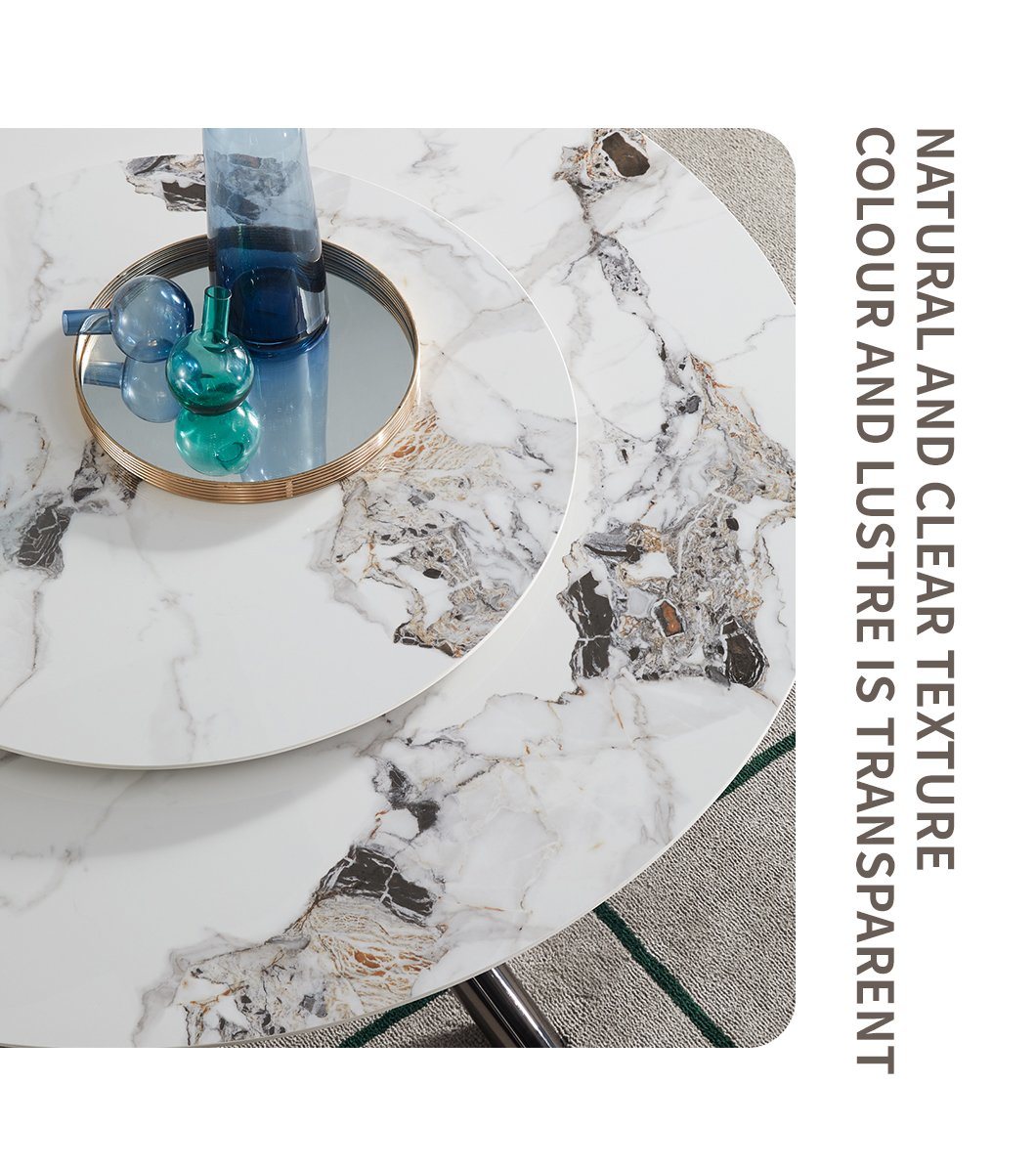 Italian Modern Luxury Marble Dining Table